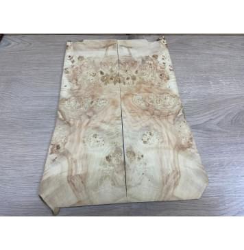 Карагач Кап заготовка на топ для Тревел гитары Смешанный ААА 7х130-150х390 мм - 2 шт. (книжкой) Карагач Кап заготовка на топ для Тревел гитары Смешанный ААА 7х130-150х390 мм - 2 шт. (книжкой)-0