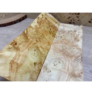 Карагач Кап заготовка на топ для Тревел гитары Смешанный ААА 7х130-150х390 мм - 2 шт. (книжкой) Карагач Кап заготовка на топ для Тревел гитары Смешанный ААА 7х130-150х390 мм - 2 шт. (книжкой)-3