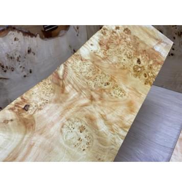 Карагач Кап заготовка на топ для Тревел гитары Смешанный ААА 7х130-150х390 мм - 2 шт. (книжкой) Карагач Кап заготовка на топ для Тревел гитары Смешанный ААА 7х130-150х390 мм - 2 шт. (книжкой)-2