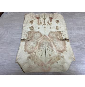 Карагач Кап заготовка на топ для Тревел гитары Смешанный ААА 7х130х370 мм - 2 шт. (книжкой) Карагач Кап заготовка на топ для Тревел гитары Смешанный ААА 7х130х370 мм - 2 шт. (книжкой)-0