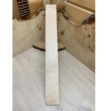 Клён Птичий Глаз заготовка накладки для электрогитары Смешанный ААА Волна А 8х64х535 мм-0