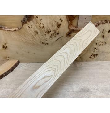Клён Белый заготовка накладки для электрогитары  Смешанный АА 8х64х550 мм-0