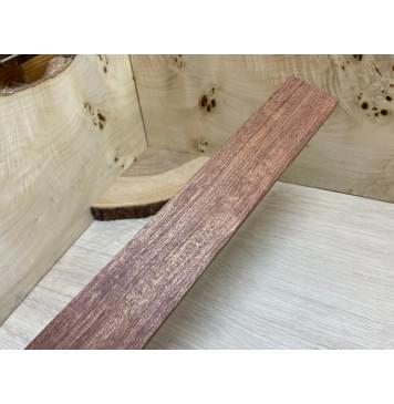 Бубинго заготовка накладки для электрогитары Радиал ААА 10х58х515 мм-0