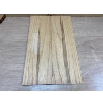 Ясень Оливковый заготовка на топ Смешанный АА 10х150х500 мм - 2 шт. (книжкой)-0