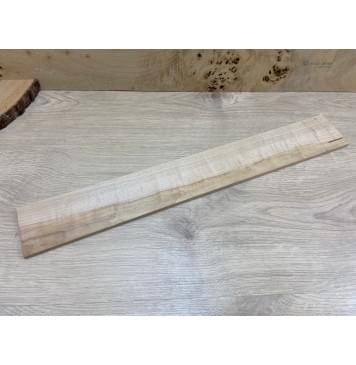 Клён Чёрный заготовка накладки для электрогитары Смешанный ААА 8х74х540 мм-0