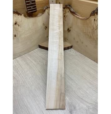 Клён Чёрный заготовка накладки для электрогитары Смешанный ААА 8х74х540 мм-2