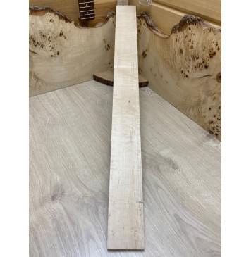 Клён "Птичий глаз" заготовка накладки для бас-гитары Смешанный АА 11х73х780 мм-4