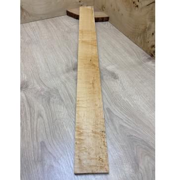 Клён "Птичий глаз" заготовка накладки для бас-гитары Смешанный АА 11х73х780 мм-3