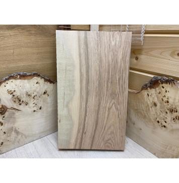 Ясень Белый Оливковый заготовка корпуса для Тревел гитары Смешанный А  49х253х420 мм (Массив)-0