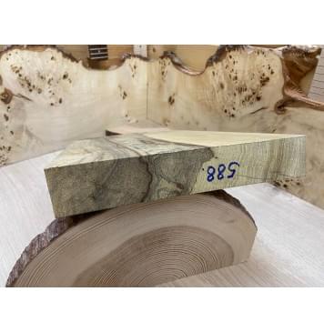 Корина Чёрная заготовка корпуса для Тревел гитары Смешанный ААА 44х262х500 мм (Массив) Корина Чёрная заготовка корпуса для Тревел гитары Смешанный ААА 44х262х500 мм (Массив)-1