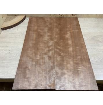 Макоре Пламя заготовка на топ Смешанный ААА 5х225х615 мм - 2 шт. (книжкой)-0