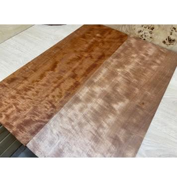 Макоре Пламя заготовка на топ Смешанный ААА 6х235х615 мм - 2 шт. (книжкой)-2