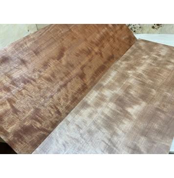 Макоре Пламя заготовка на топ Смешанный ААА 6х235х615 мм - 2 шт. (книжкой)-3