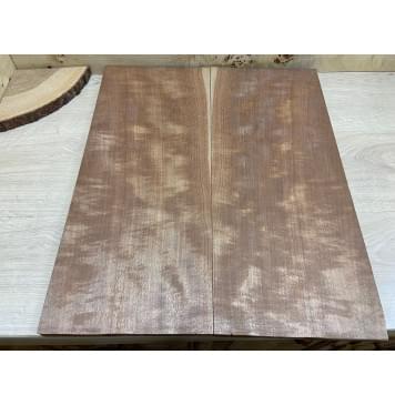 Макоре Пламя заготовка на топ Смешанный ААА 18х237х560 мм - 2 шт. (книжкой)-0