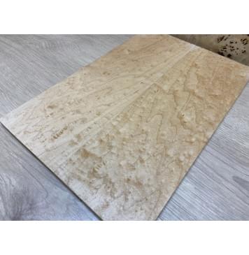 Клён Облачко заготовка на топ для Тревел гитары Смешанный ААА Волна АА 11х134х405 мм - 2 шт. (книжкой)-1