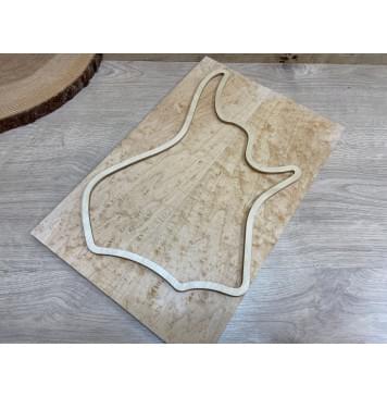 Клён Облачко заготовка на топ для Тревел гитары Смешанный ААА Волна АА 11х134х405 мм - 2 шт. (книжкой)-2