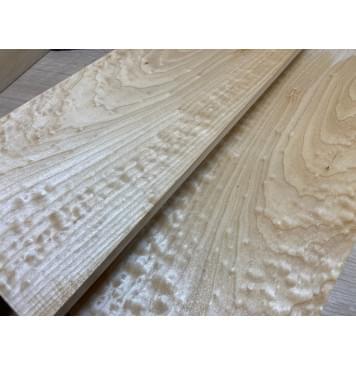 Клён Облачко заготовка на топ Смешанный ААА Волна АА 11х165х440 мм - 2 шт. (книжкой)-2