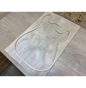 Клён Белый заготовка на топ Смешанный ААА 11х173х530 мм - 2 шт. (книжкой)-1