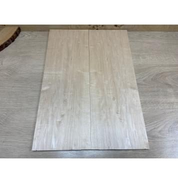 Клён Белый заготовка на топ Смешанный АА 9х175х495 мм - 2 шт. (книжкой)-2