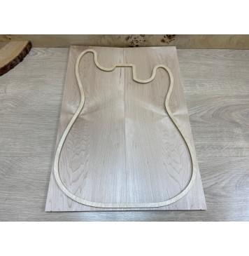 Клён Белый заготовка на топ Смешанный АА 10х174х485 мм - 2 шт. (книжкой)-2