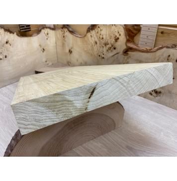 Корина Белая заготовка корпуса для Тревел - гитары Тангент АА 40х300х540 мм (Массив) Корина Белая заготовка корпуса для Тревел - гитары Тангент АА 40х300х540 мм (Массив)-1