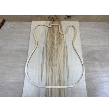 Клён Чёрный заготовка на топ Смешанный ААА 6х166х580 мм - 2 шт. (книжкой)-0