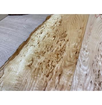 Ясень Кап заготовка на топ гитары Смешанный ААА 16х150-170х490-520 мм - 2 шт. (книжкой)-2