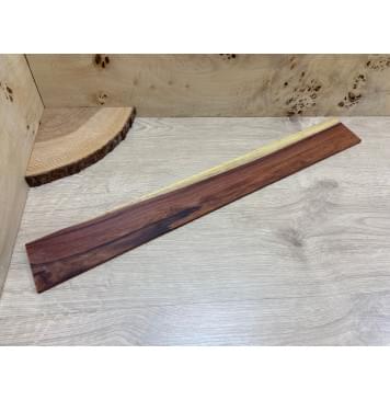 Эбен Красный заготовка накладки для электрогитары Смешанный ААА 7х75х590 мм-3