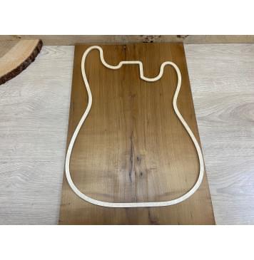 Клён Белый (Печёный) заготовка на топ Смешанный А 9х174х555 мм - 2 шт.(книжкой)-0