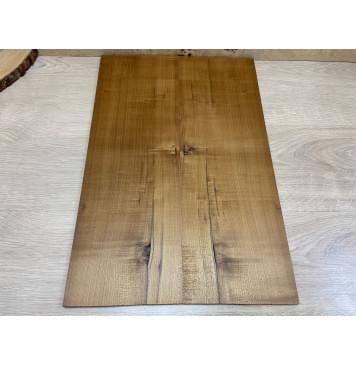 Клён Белый (Печёный) заготовка на топ Радиал А 9х177х520 мм - 2 шт.(книжкой)-0