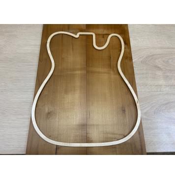 Клён Белый (Печёный) заготовка на топ Смешанный А 8,5х172х570 мм - 2 шт.(книжкой)-1