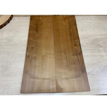 Клён Белый (Печёный) заготовка на топ Смешанный А 8х174х540 мм - 2 шт.(книжкой)-1