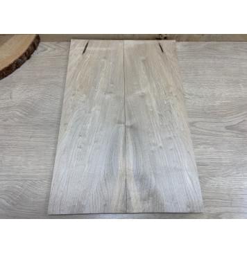 Клён Белый заготовка на топ для Тревел гитары Смешанный АА 9х143х425 мм - 2 шт.(книжкой)-2