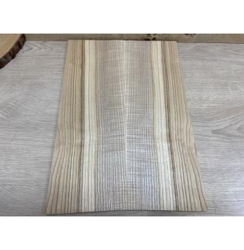 Ясень Оливковый Волнистый заготовка на топ для Тревел гитары Радиал АА Волна АА 7х147х415 мм - 2 шт. (книжкой)-2