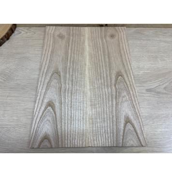 Ясень Оливковый Волнистый заготовка на топ для Тревел гитары Смешанный ААА Волна А 7,5х155х42 мм - 2 шт. (книжкой)-3