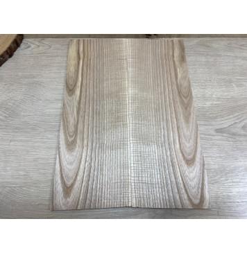 Ясень Оливковый Волнистый заготовка на топ для Тревел гитары Смешанный ААА Волна АА 7х147х400 мм - 2 шт. (книжкой)-2