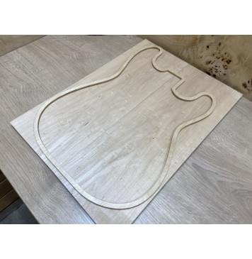 Клён Белый заготовка на топ Тангент АА 10х175х480 мм - 2 шт. (книжкой)-3