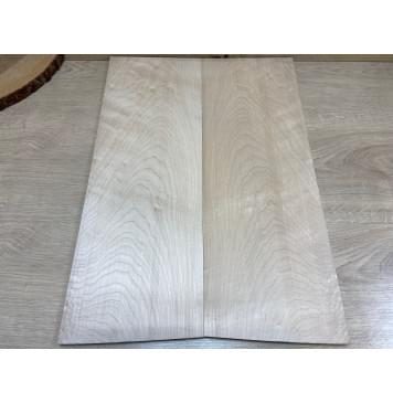 Клён Белый заготовка на топ Тангент АА 11х193х540 мм - 2 шт. (книжкой)-0