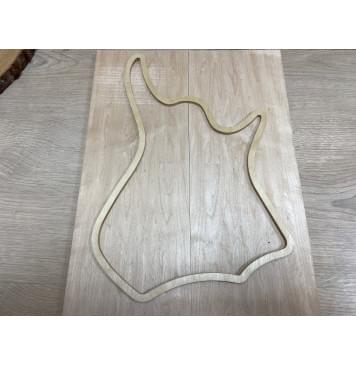 Клён Белый заготовка на топ Тангент А 10х152х410 мм - 2 шт. (книжкой)-2