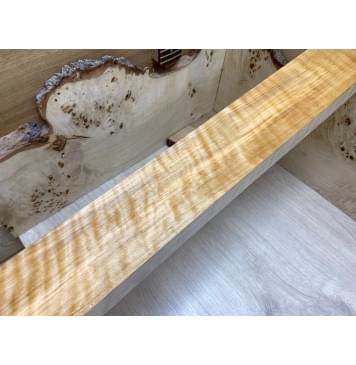 Ольха Волнистая заготовка грифа для электрогитары Радиал АА Волна ААА 28х94х655 мм-0