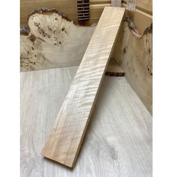 Ольха Волнистая заготовка грифа для электрогитары Радиал АА Волна ААА 28х94х655 мм-4