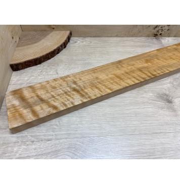 Ольха Волнистая заготовка грифа для электрогитары Радиал АА Волна АА 27х94х655 мм-1