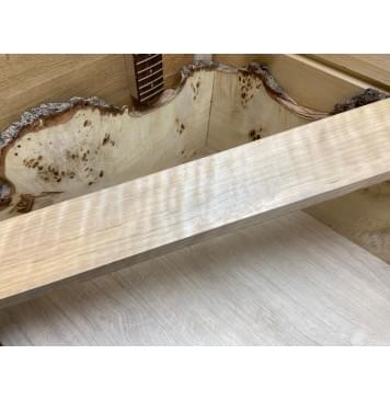 Ольха Волнистая заготовка грифа для электрогитары Радиал АА Волна АА 27х94х655 мм-4