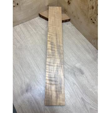 Ольха Волнистая заготовка грифа для электрогитары Смешанный ААА Волна ААА 27х94х650 мм-3