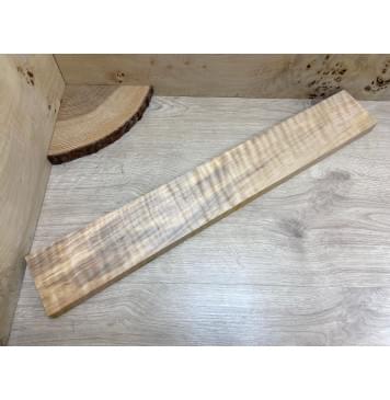Ольха Волнистая заготовка грифа для электрогитары Смешанный ААА Волна ААА 27х94х650 мм-1