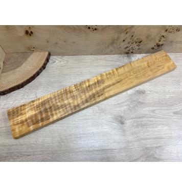 Ольха Волнистая заготовка грифа для электрогитары Смешанный ААА Волна ААА 27х94х650 мм-2