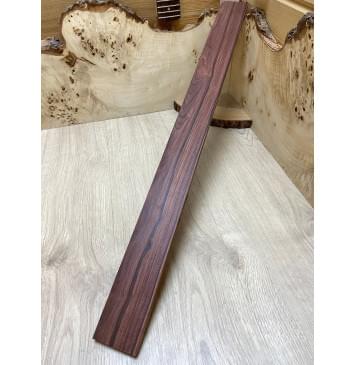 Эбен Красный заготовка накладки для бас-гитары Смешанный АА 10х64х755 мм-3