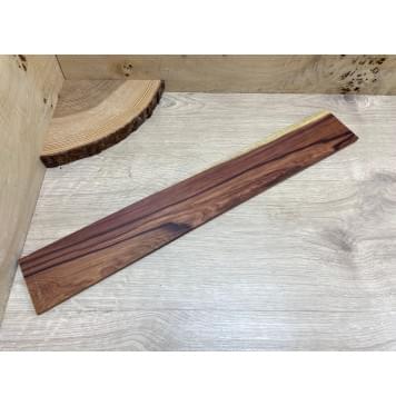 Эбен Красный заготовка накладки для электрогитары Смешанный ААА 8х75х520 мм-2