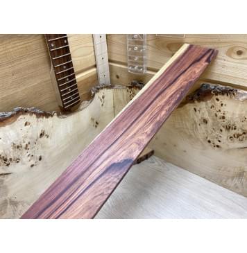 Эбен Красный заготовка накладки для электрогитары Смешанный ААА 8х75х520 мм-1