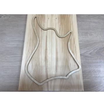 Ольха заготовка на топ для Тревел гитары Тангент ААА 19х140х430 мм - 2 шт. (книжкой) Ольха заготовка на топ для Тревел гитары Тангент ААА 19х140х430 мм - 2 шт. (книжкой)-2